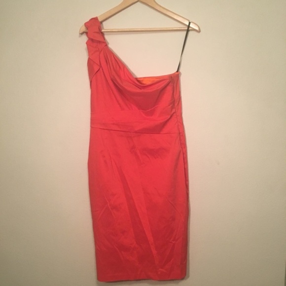 David Meister Dresses & Skirts - David Meister One shoulder formal dress